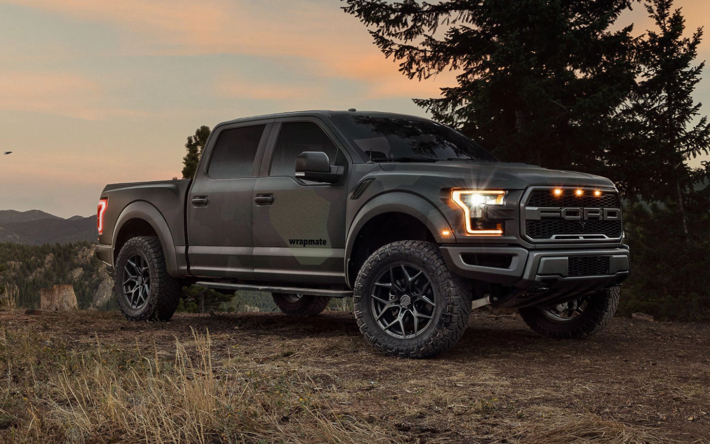 Image of a wrapped Ford F-150 Raptor