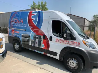 image of a wrapped can from D & A Heating and Air