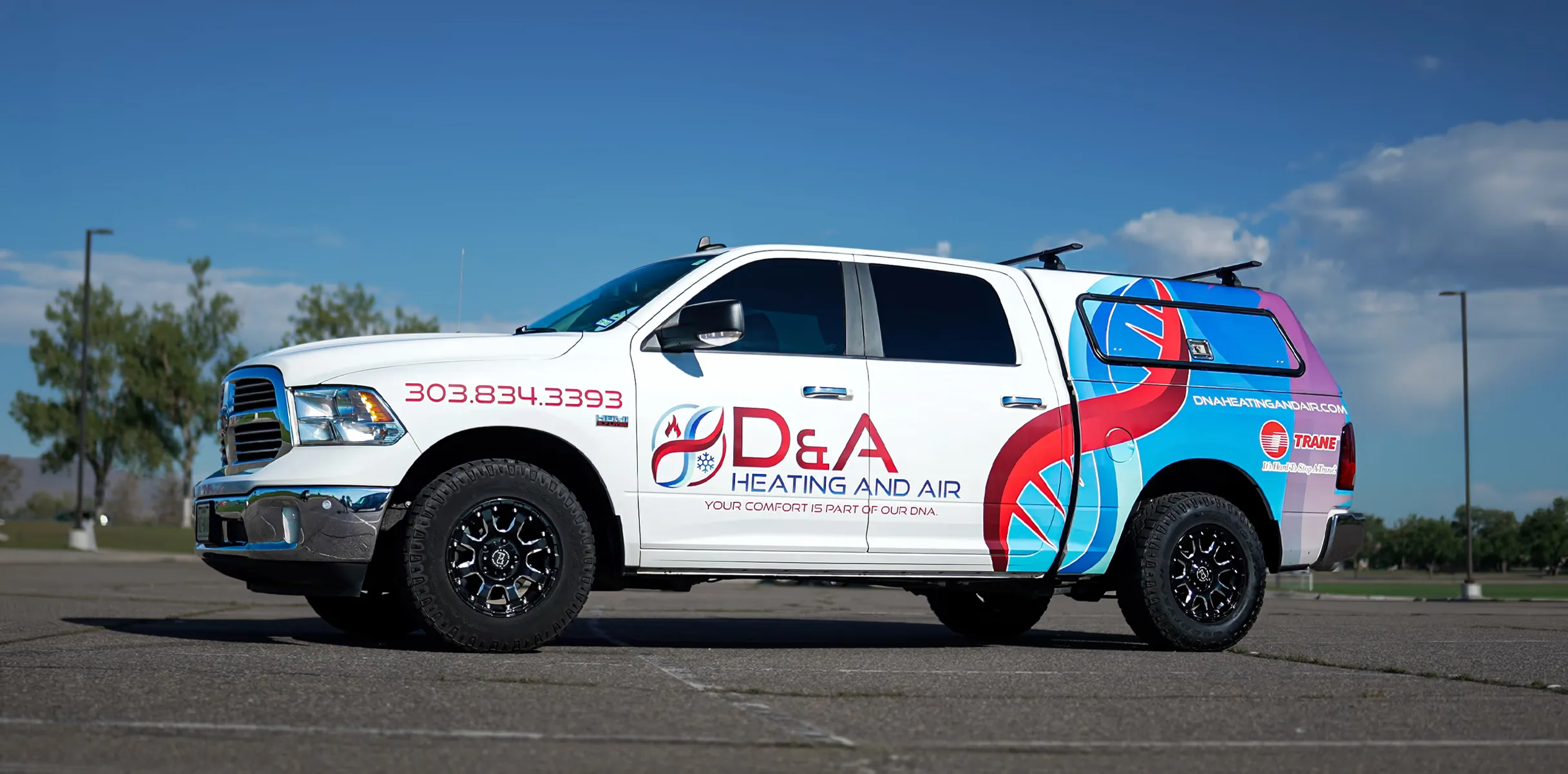 D&A Heating — after wrap