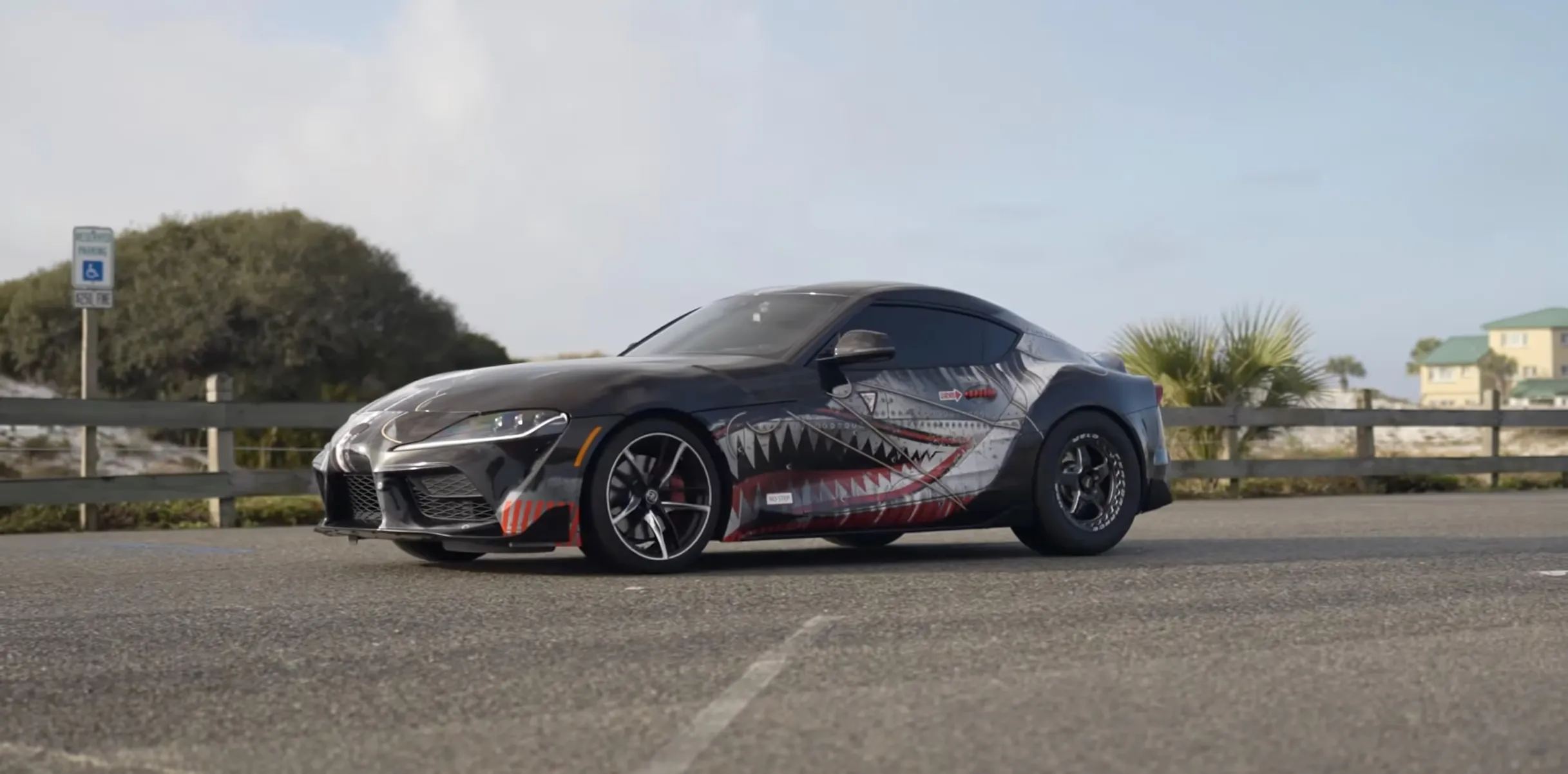 Toyota GR Supra — after wrap