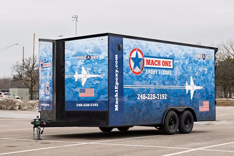 Mach One vehicle wrap